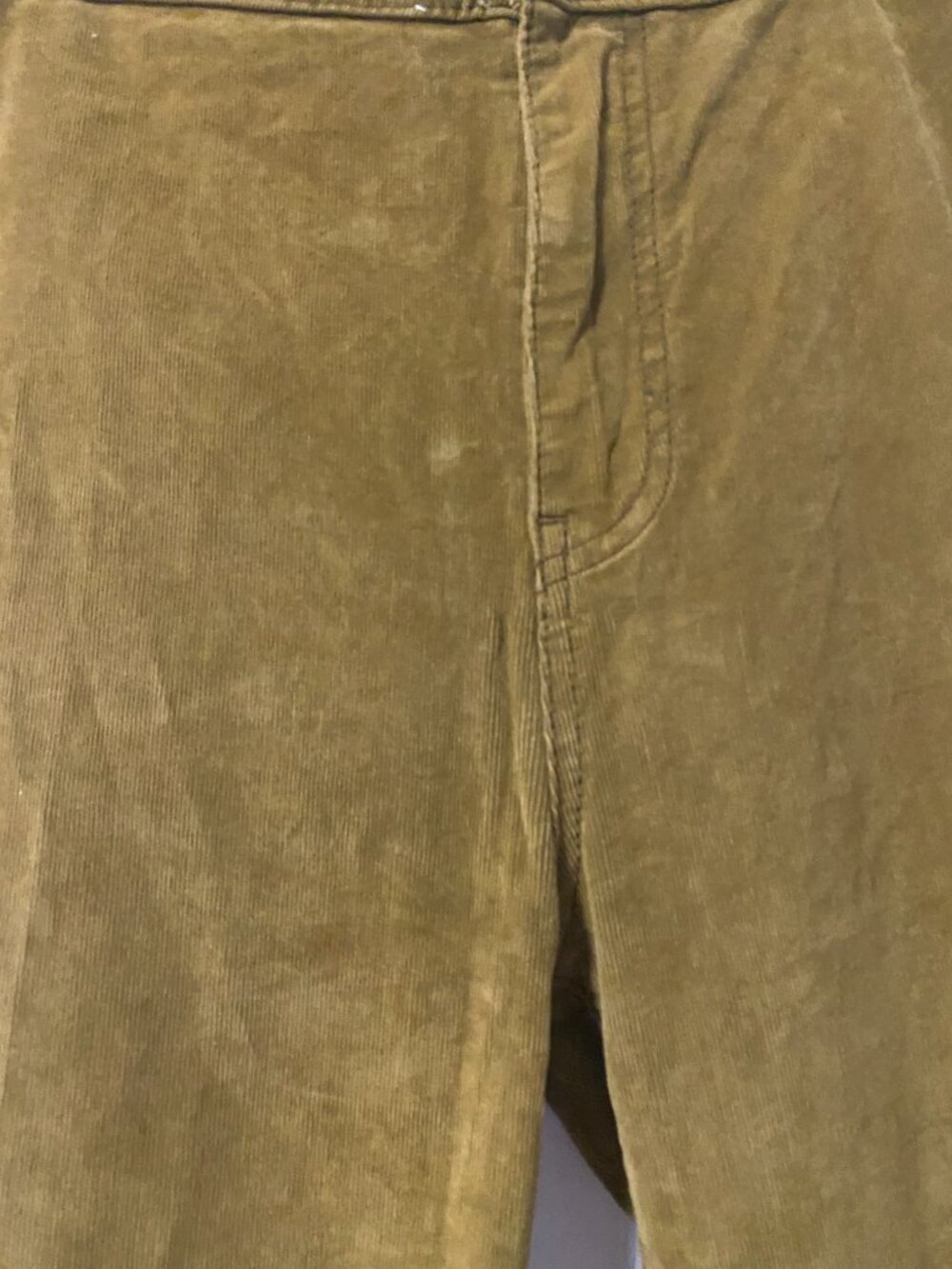 Free People Retro Just Float On Corduroy Ultra Wide Flare Boho Pants Mustard 29 - Picture 3 of 10